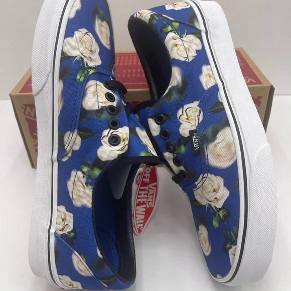 Vans Men’s Era (Romantic Floral) Lapis Blue SneakersVN0A38FRVP9